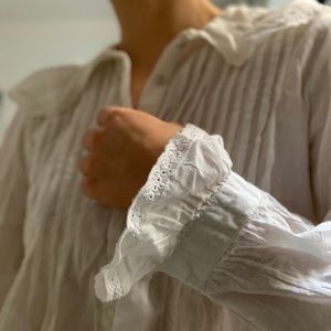 White Peasant Blouse